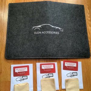Elon Accessories Pouch and Parking Cards & Cloths
